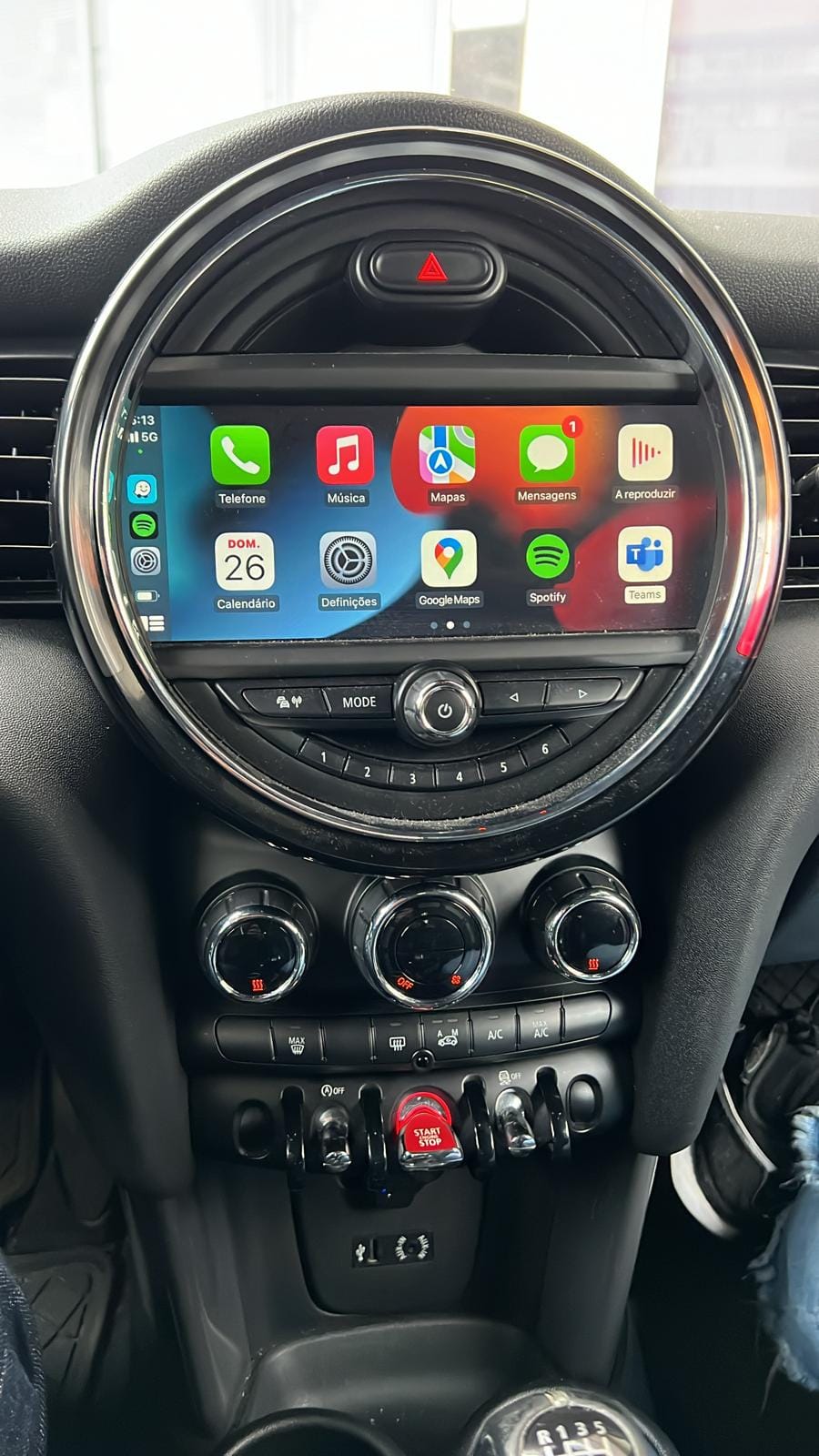 Boitier Apple Carplay et Android Auto pour Mini Clubman 2018 - 2022