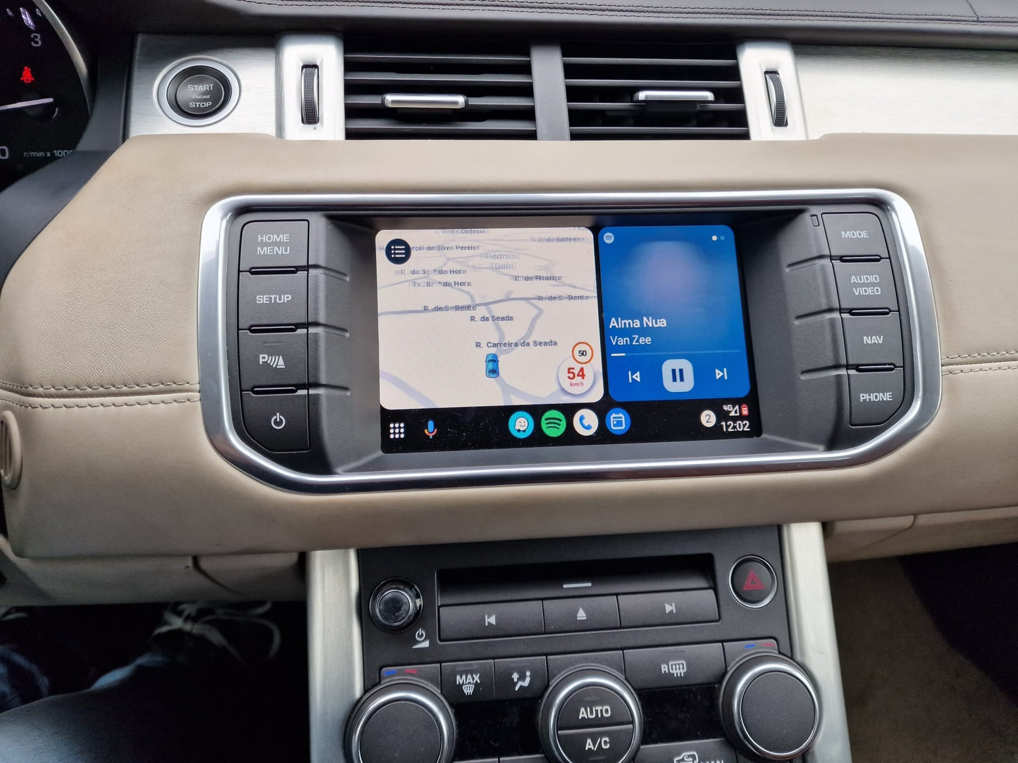 Land/Range Rover Módulo Carplay Android Auto 2012-2018